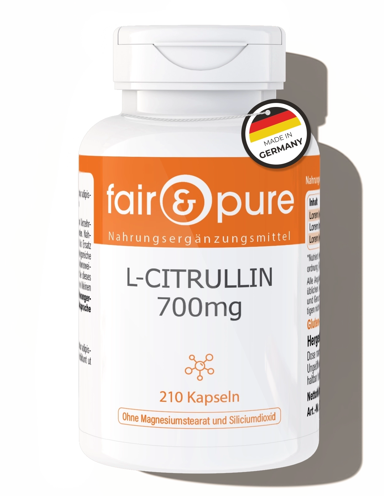 L-Citrulina 700mg